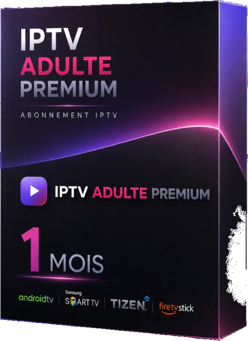 Abonnement IPTV Adulte 1 mois