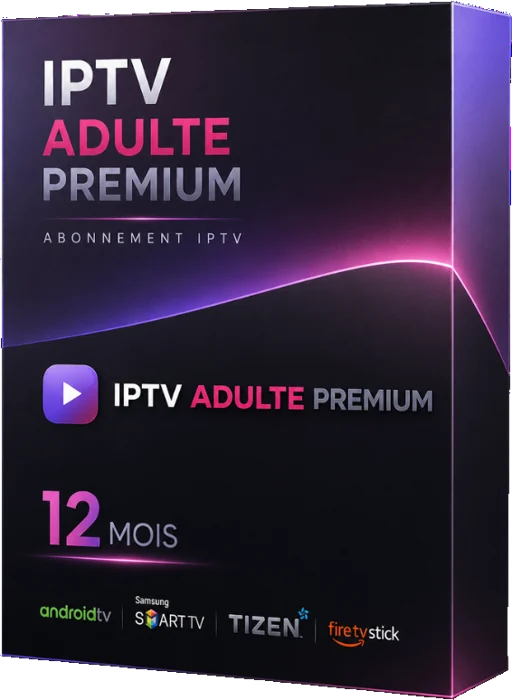 Abonnement IPTV Adulte 12 mois